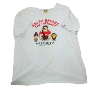 A Bathing Ape Bape Ralph Breaks Internet Shirt
